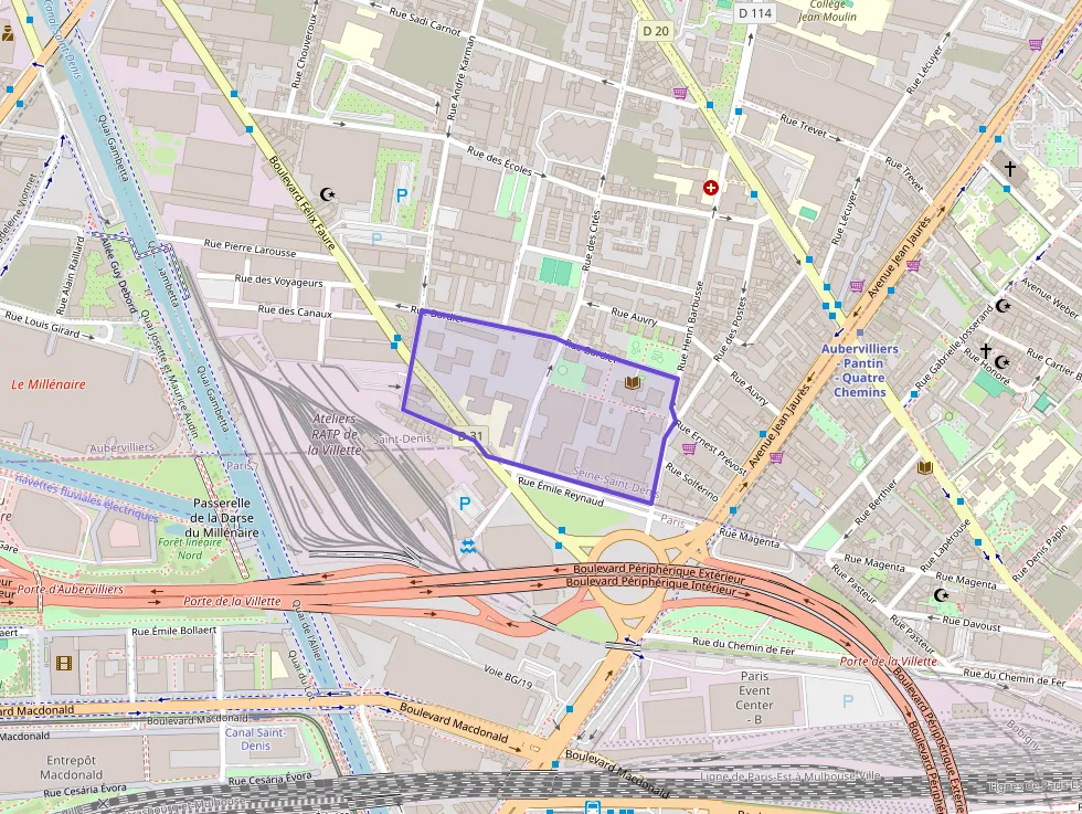 Appartement 72 m² quatre pièces à vendre à Aubervilliers