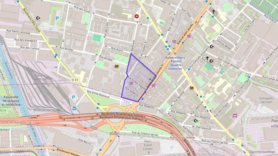 Appartement 33 m² deux pieces à vendre à Aubervilliers Appartement 33 m² deux pieces à vendre à Aubervilliers