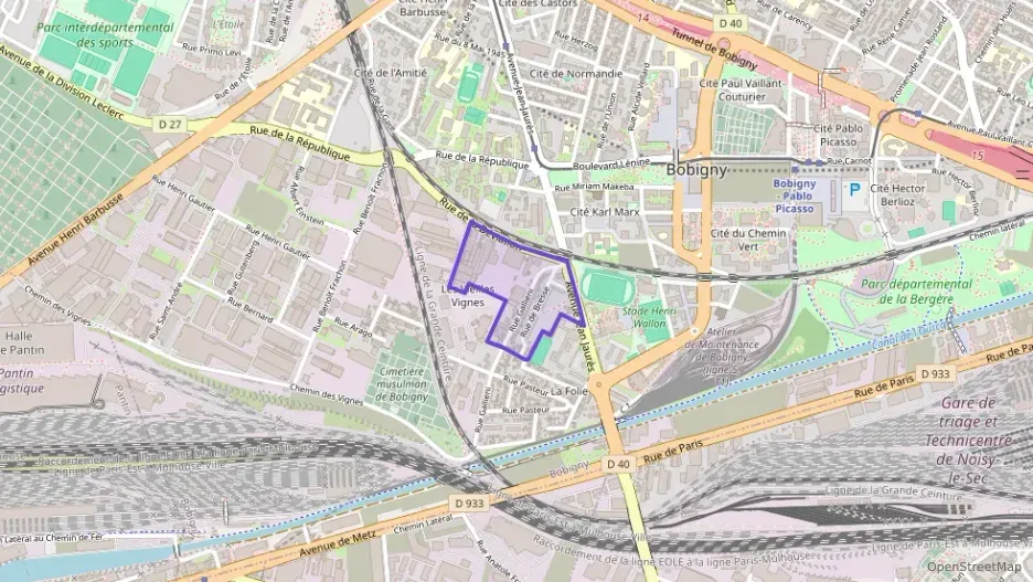 Appartement 63 m² trois pièces à vendre à Bobigny
