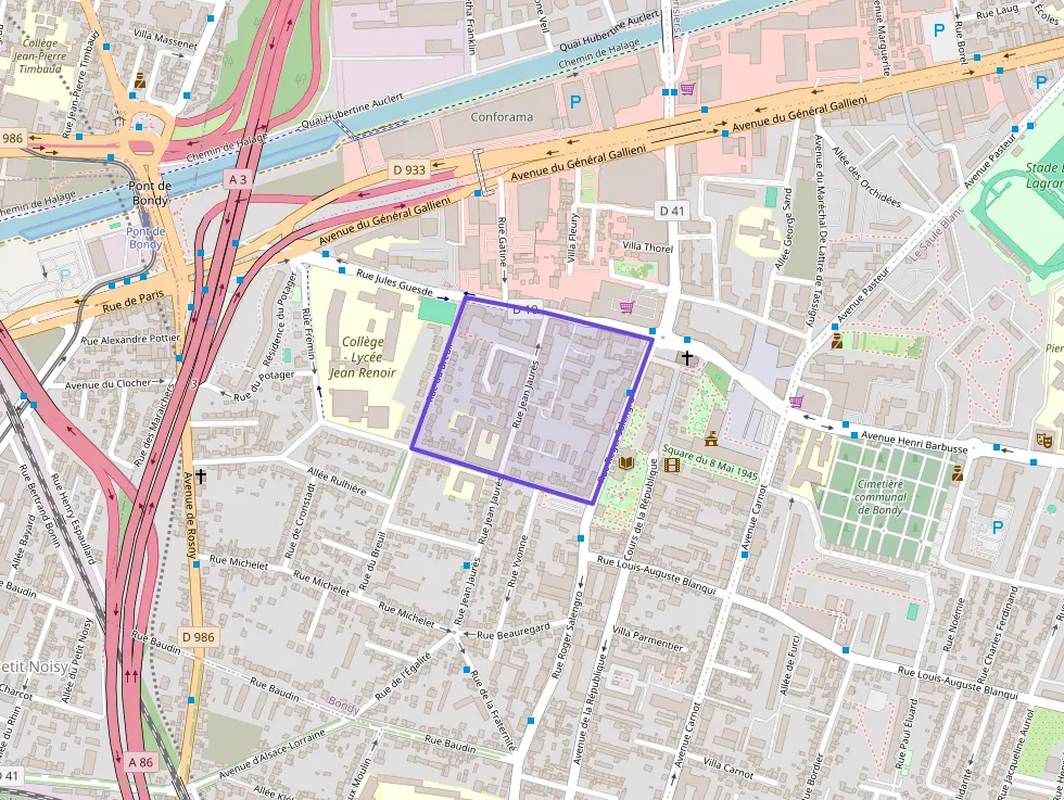 Appartement 53 m² deux pieces à vendre à Bondy