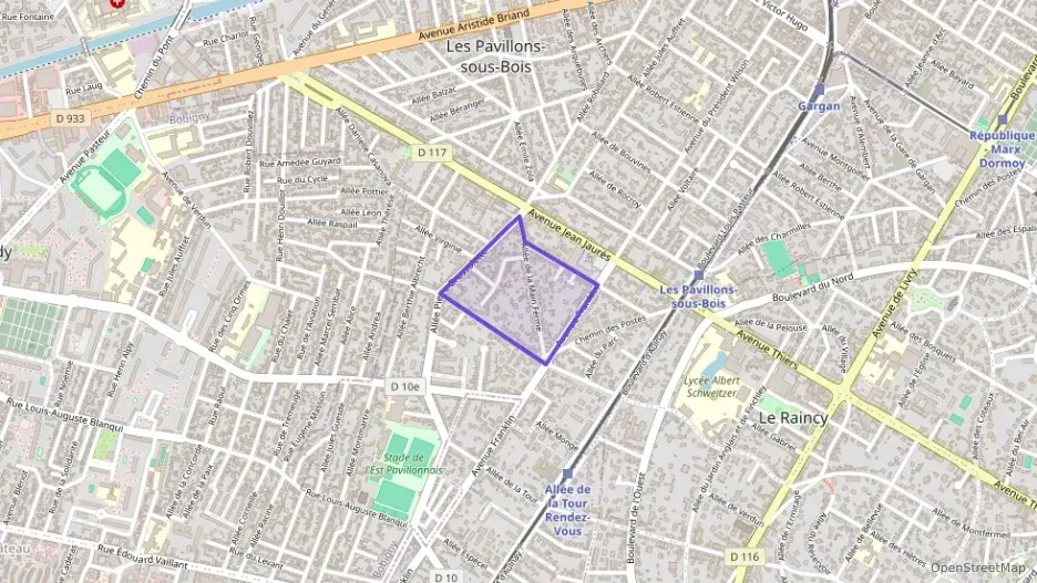 Appartement 57 m² deux pieces à vendre à Les Pavillons-sous-Bois
