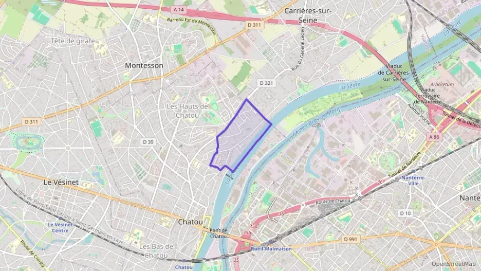 Appartement 40 m² deux pieces à vendre à Chatou