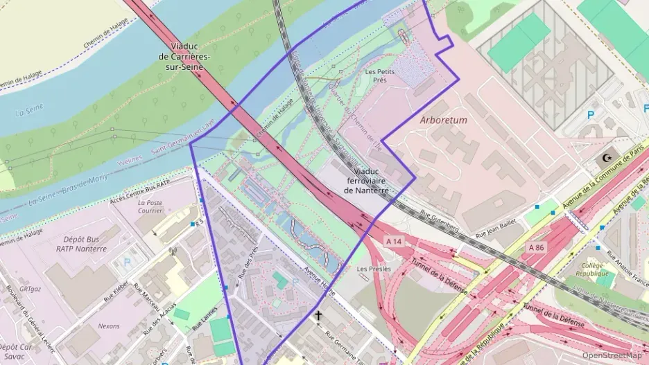 Appartement 46 m² deux pieces à vendre à Nanterre