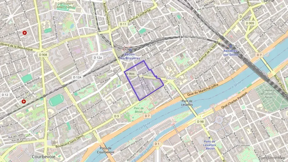 Appartement 28 m² une piece à vendre à Courbevoie