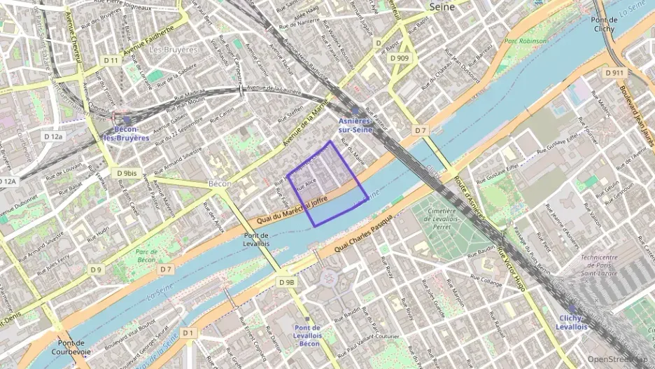 Appartement 35 m² deux pieces à vendre à Courbevoie