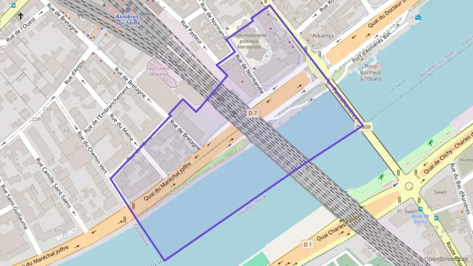 Appartement 63 m² trois pièces à vendre à Asnières-sur-Seine