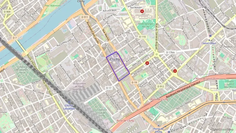 Appartement 40 m² trois pièces à vendre à Clichy