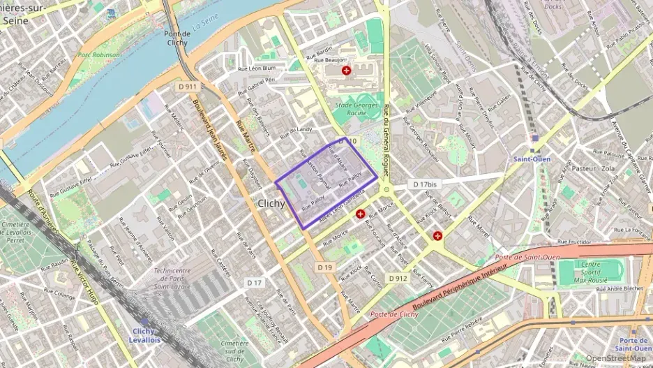 Appartement 48 m² trois pièces à vendre à Clichy