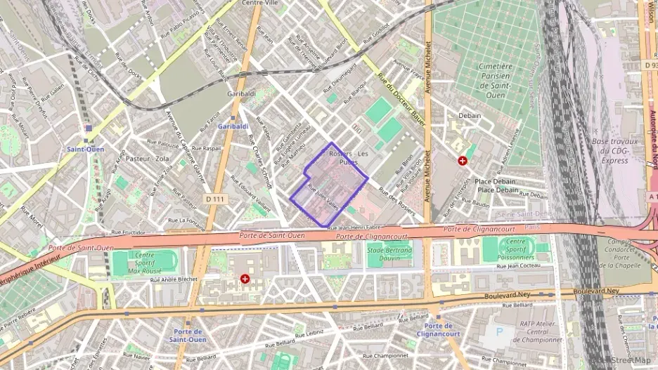 Appartement 52 m² deux pieces à vendre à Saint-Ouen-sur-Seine