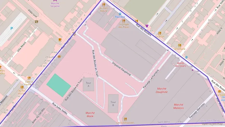 Appartement 30 m² deux pieces à vendre à Saint-Ouen-sur-Seine