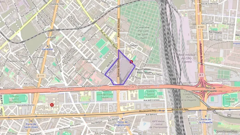 Appartement 30 m² deux pieces à vendre à Saint-Ouen-sur-Seine Appartement 30 m² deux pieces à vendre à Saint-Ouen-sur-Seine