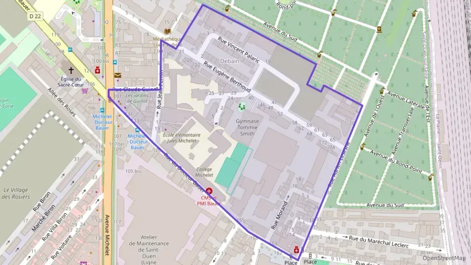 Appartement 40 m² deux pieces à vendre à Saint-Ouen-sur-Seine Appartement 40 m² deux pieces à vendre à Saint-Ouen-sur-Seine