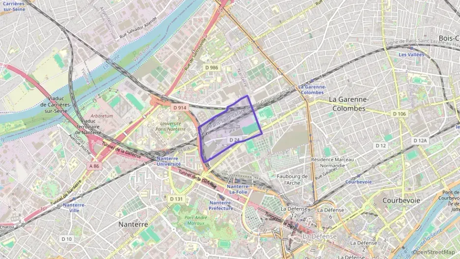 Appartement 95 m² quatre pièces à vendre à Nanterre