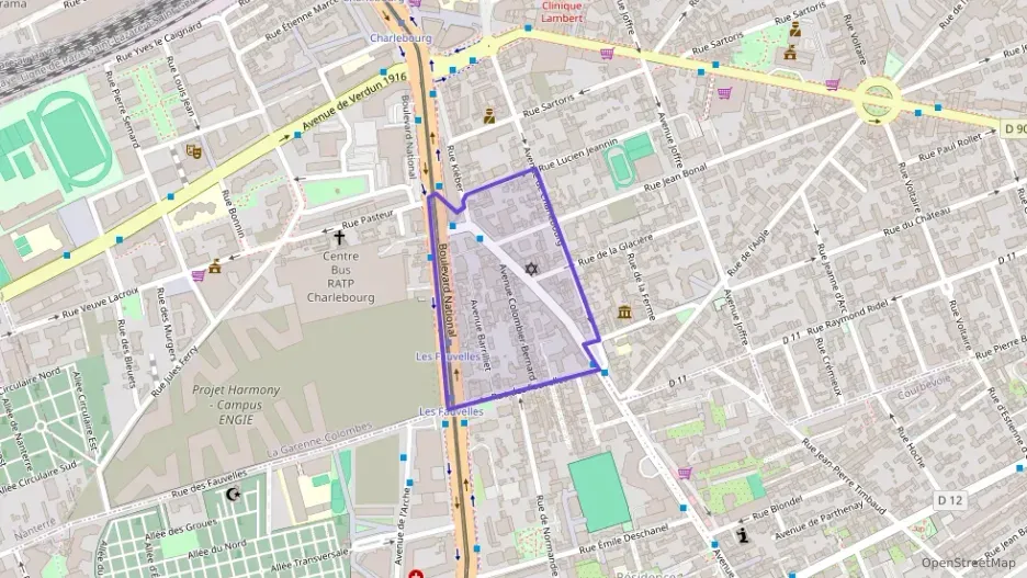 Appartement 55 m² deux pieces à vendre à La Garenne-Colombes