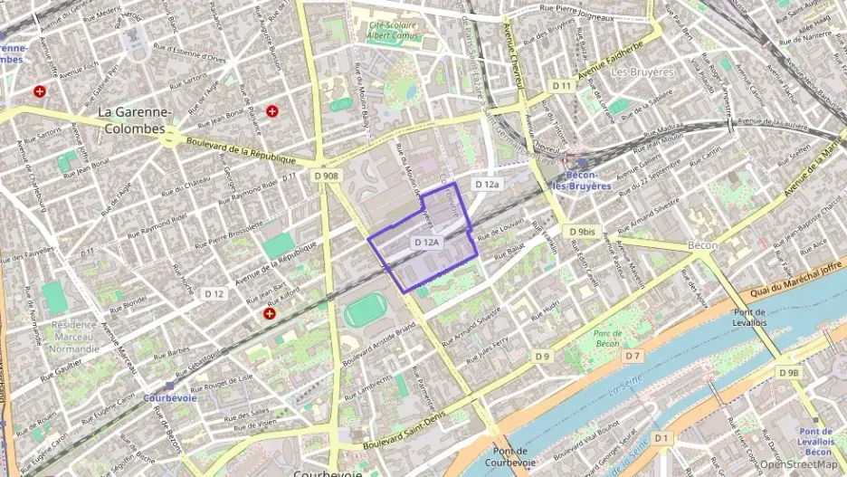 Appartement 68 m² une piece à vendre à Courbevoie