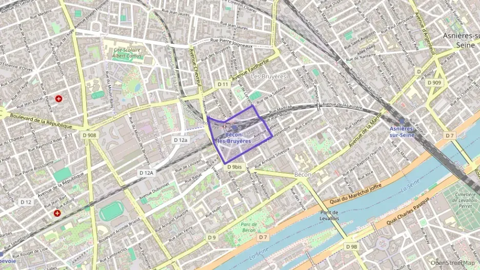 Appartement 39 m² deux pieces à vendre à Courbevoie