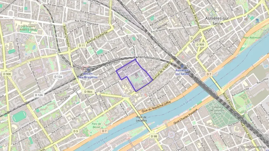 Appartement 45 m² deux pieces à vendre à Courbevoie