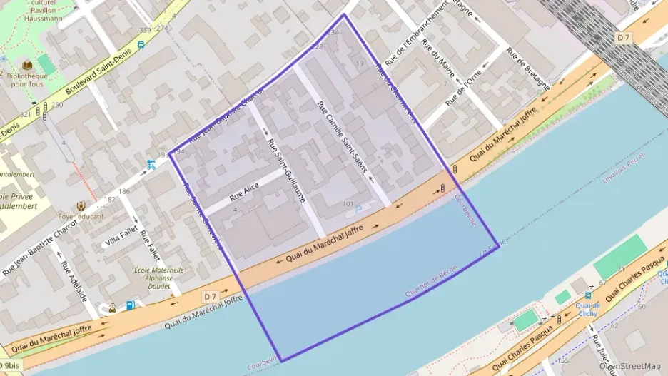 Appartement 30 m² une piece à vendre à Courbevoie