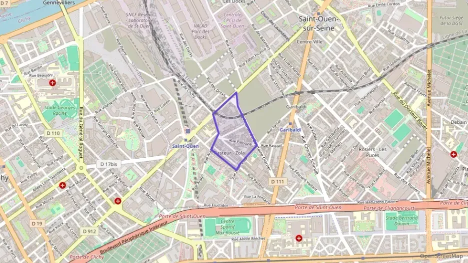 Appartement 143 m² quatre pièces à vendre à Saint-Ouen-sur-Seine