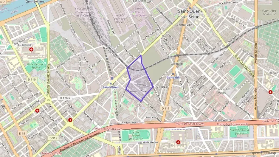 Appartement 77 m² cinq pièces à vendre à Saint-Ouen-sur-Seine