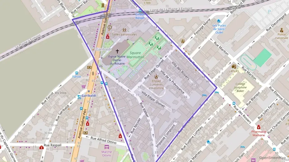 Appartement 71 m² trois pièces à vendre à Saint-Ouen-sur-Seine Appartement 71 m² trois pièces à vendre à Saint-Ouen-sur-Seine