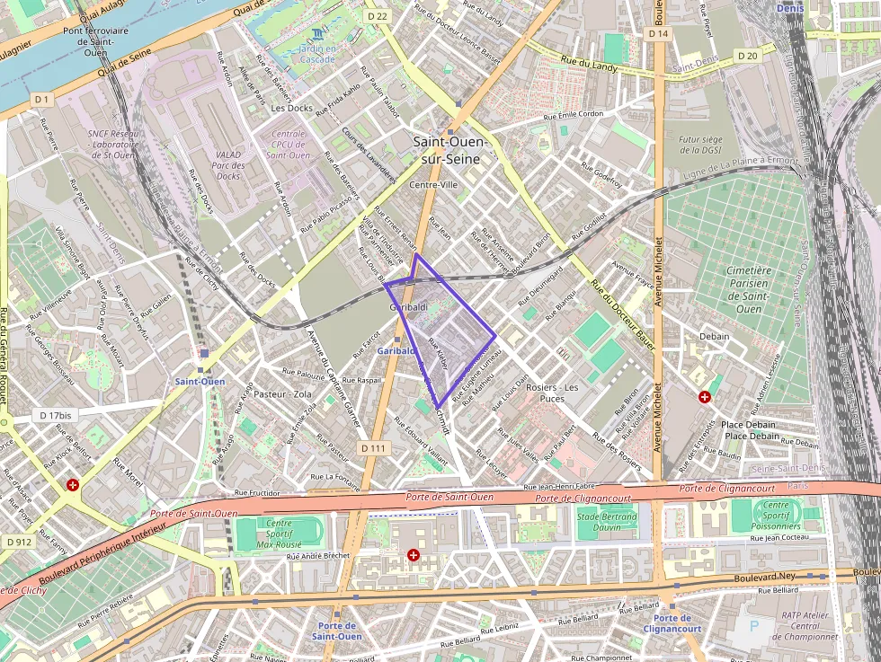 Appartement 71 m² trois pièces à vendre à Saint-Ouen-sur-Seine