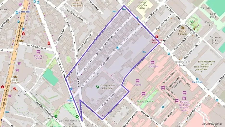 Appartement 24 m² une piece à vendre à Saint-Ouen-sur-Seine