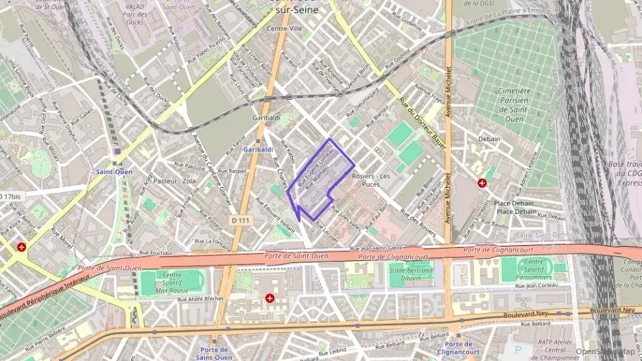 Appartement 24 m² une piece à vendre à Saint-Ouen-sur-Seine