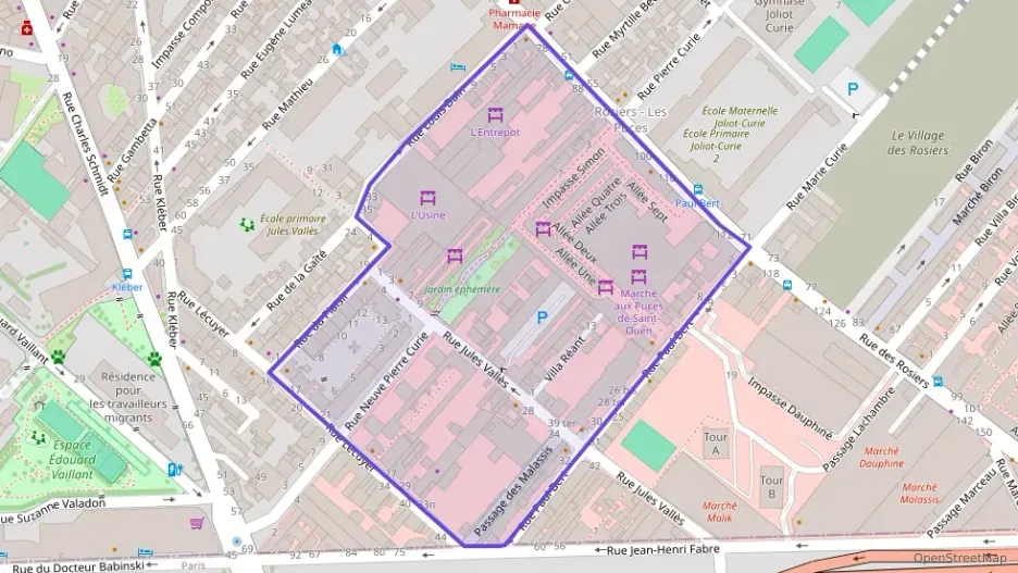 Appartement 36 m² deux pieces à vendre à Saint-Ouen-sur-Seine