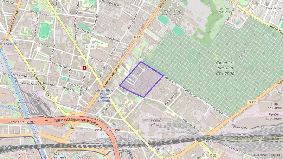 Appartement 90 m² quatre pièces à vendre à Pantin