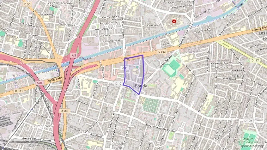 Appartement 45 m² trois pièces à vendre à Bondy