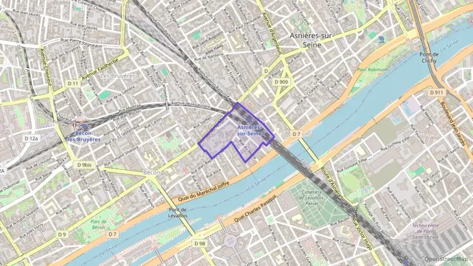 Appartement 38 m² deux pieces à vendre à Asnières-sur-Seine