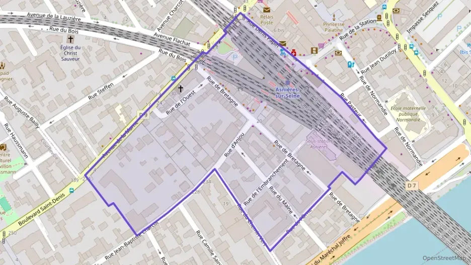 Appartement 73 m² quatre pièces à vendre à Asnières-sur-Seine