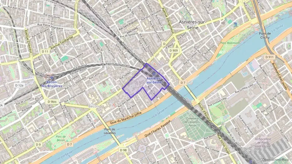 Appartement 73 m² quatre pièces à vendre à Asnières-sur-Seine