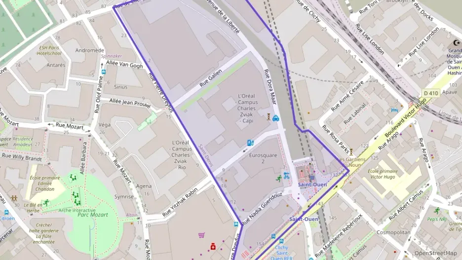 Appartement 60 m² trois pièces à vendre à Saint-Ouen-sur-Seine