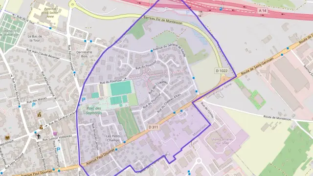 Appartement 97 m² quatre pièces à vendre à Montesson