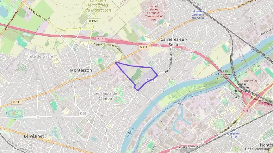 Appartement 130 m² quatre pièces à vendre à Carrières-sur-Seine