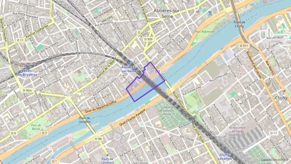 Appartement 67 m² trois pièces à vendre à Asnières-sur-Seine Appartement 67 m² trois pièces à vendre à Asnières-sur-Seine