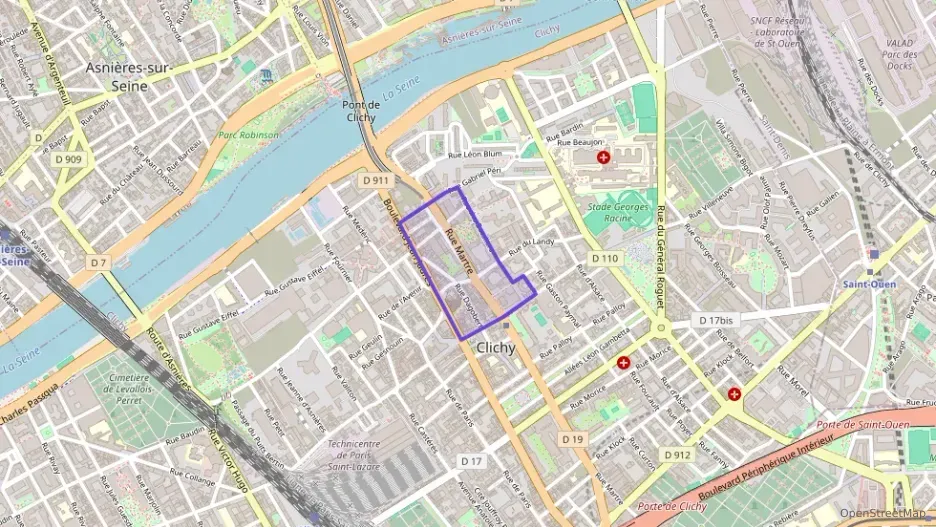 Appartement 25 m² deux pieces à vendre à Clichy