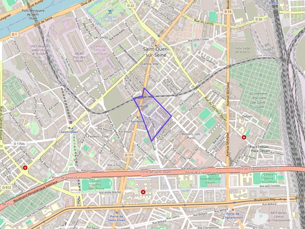 Appartement 81 m² trois pièces à vendre à Saint-Ouen-sur-Seine