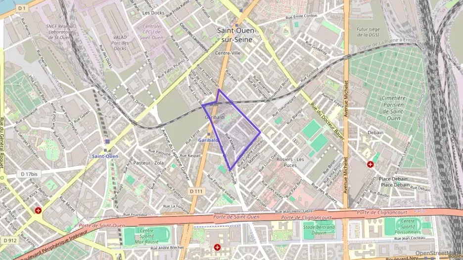Appartement 30 m² deux pieces à vendre à Saint-Ouen-sur-Seine