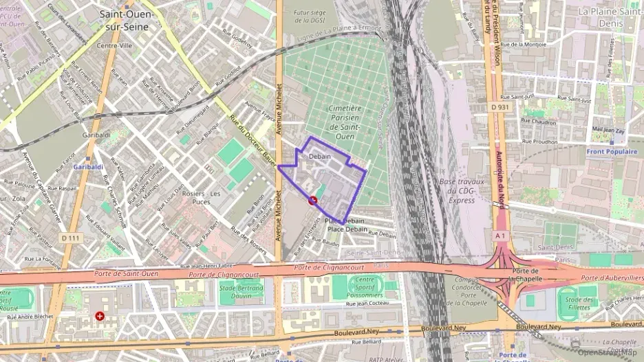 Appartement 101 m² quatre pièces à vendre à Saint-Ouen-sur-Seine