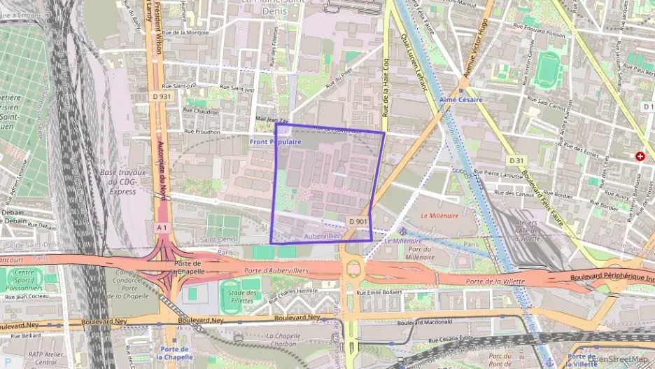 Appartement 25 m² deux pieces à vendre à Aubervilliers