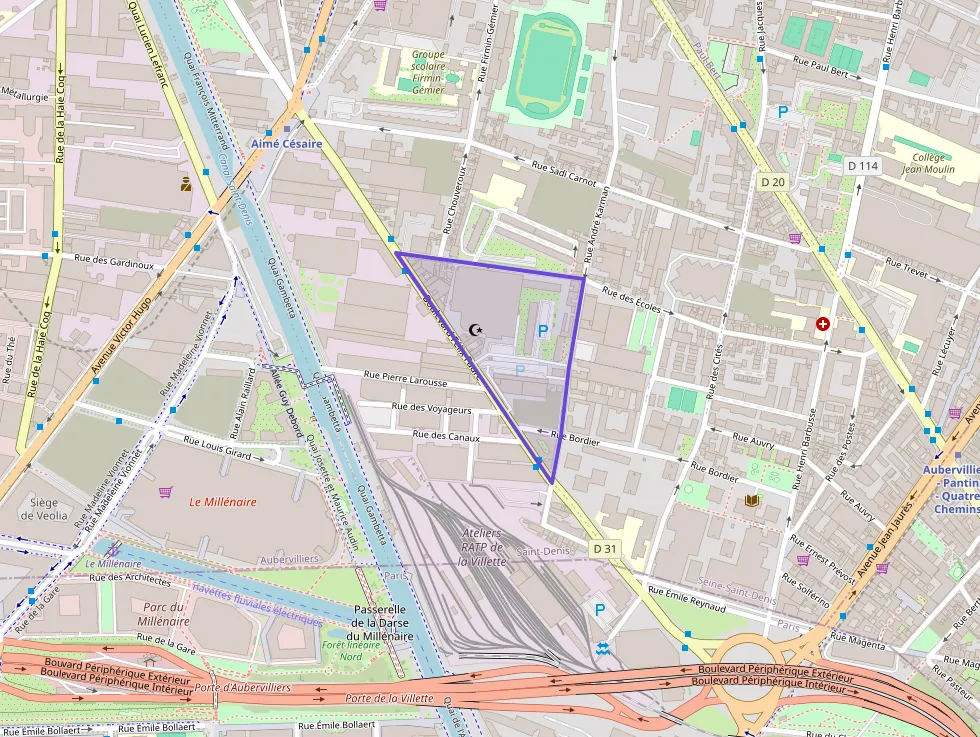 Appartement 76 m² quatre pièces à vendre à Aubervilliers