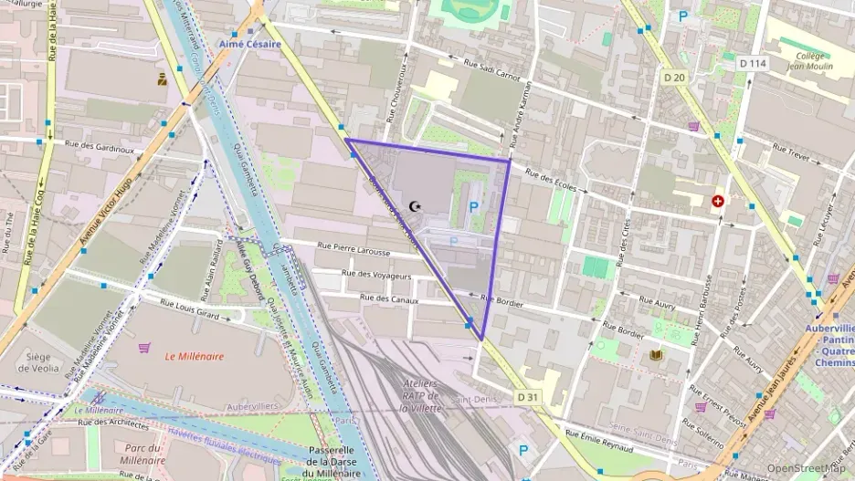 Appartement 76 m² quatre pièces à vendre à Aubervilliers