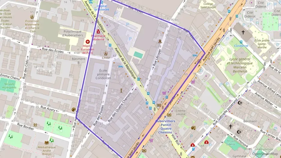 Appartement 30 m² une piece à vendre à Aubervilliers