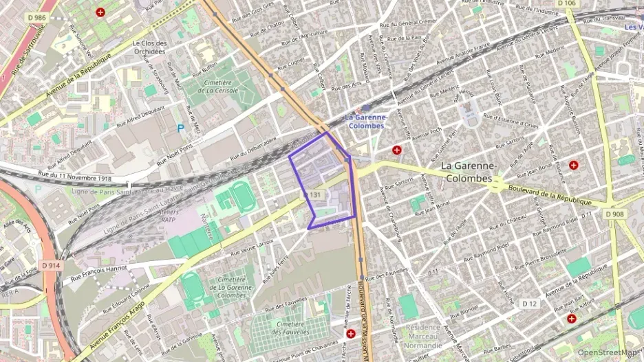 Appartement 75 m² quatre pièces à vendre à La Garenne-Colombes