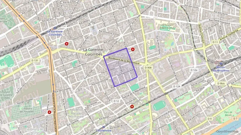 Appartement 97 m² quatre pièces à vendre à La Garenne-Colombes