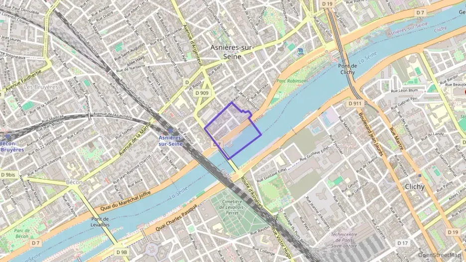Appartement 37 m² trois pièces à vendre à Asnières-sur-Seine