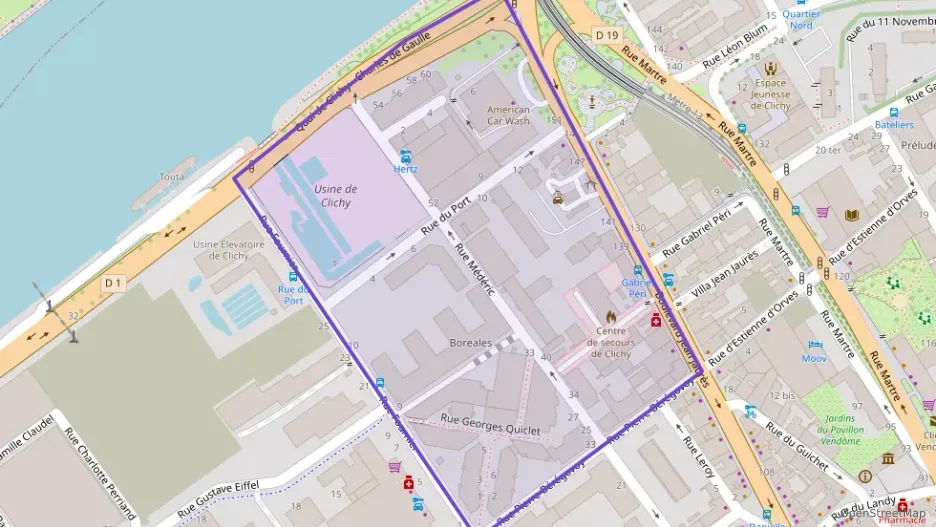 Appartement 71 m² une piece à vendre à Clichy